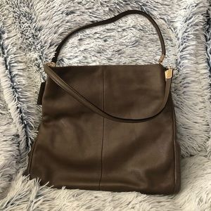 Coach Madison Phoebe in dark brown/taupe